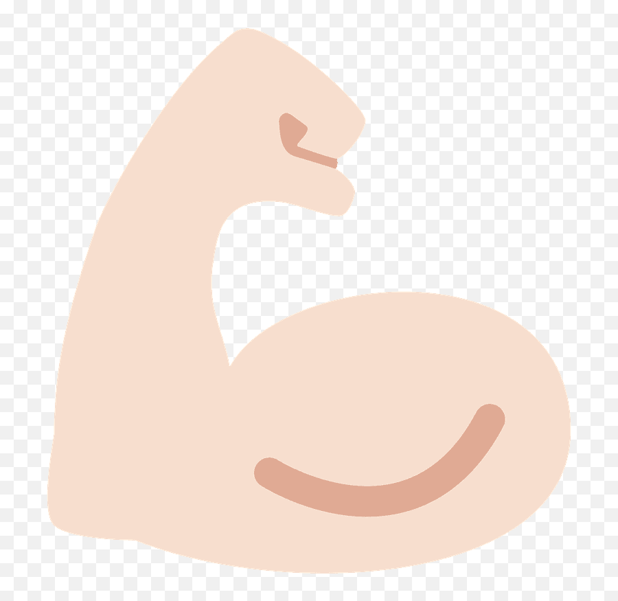 Flexed Biceps Emoji Clipart - Dot,Native Emoji