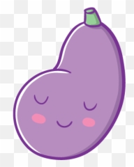 Eggplant Stickers - Clip Art Emoji,Turnip Emoji