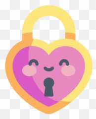 Padlock - Free valentines day icons Girly Emoji