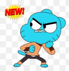 Wastickerapps Gumbal Cartoons Stickers - The Amazing World Of Gumball Emoji,Gumball Emoji