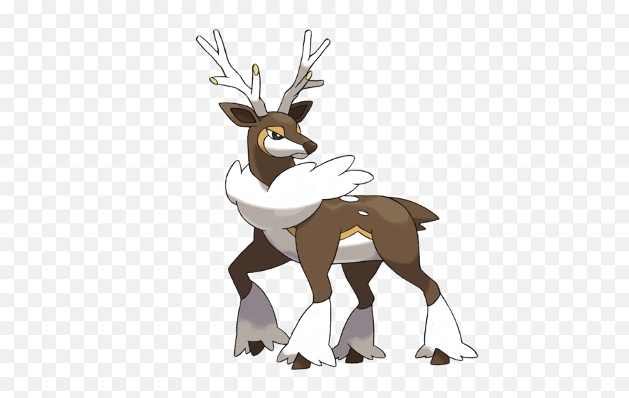 Sawsbuck Png U0026 Free Sawsbuckpng Transparent Images 110935 - Pokemon Sawsbuck Winter Emoji,Buck Deer Emoji