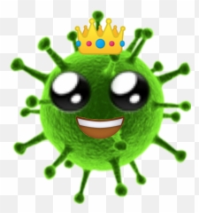 Coronavirus Emoji Sickrmoji Sticker - Transparent Background Virus Png,Emoji Corona