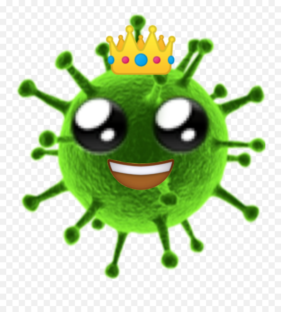 Coronavirus Emoji Sickrmoji Sticker - Transparent Background Virus Png,Emoji Corona