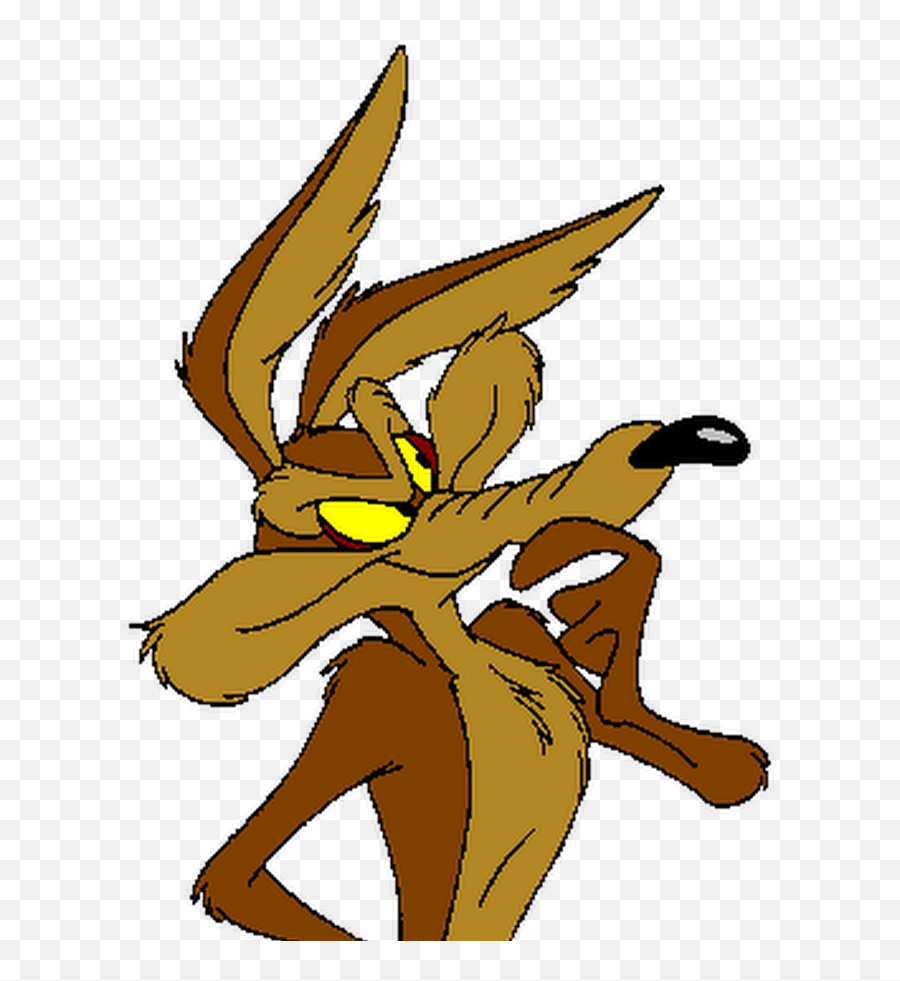 Wile E Coyote Youtube Thinking Face - Coyote Looney Tunes Png Emoji,Coyote Emoji