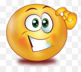 Thinking Face Emoji - Thinking Smiley Face Emoji,Thinking Emoji