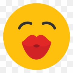 Kissing - Smiley Emoji,Kissing Face Emoji