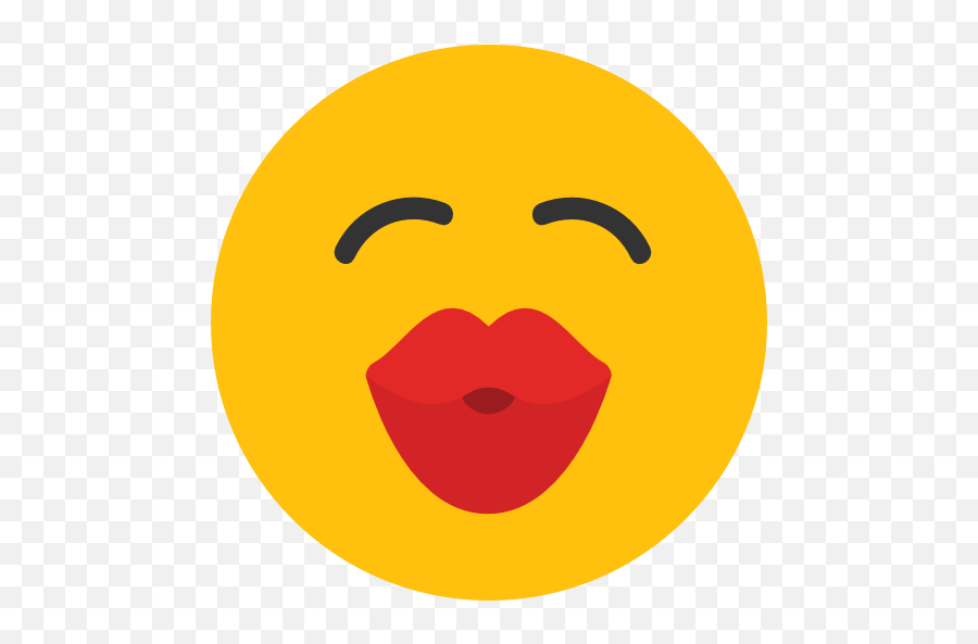Kissing - Smiley Emoji,Kissing Face Emoji