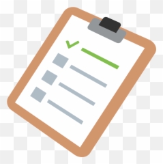 Emojione 1f4cb - Clipboard