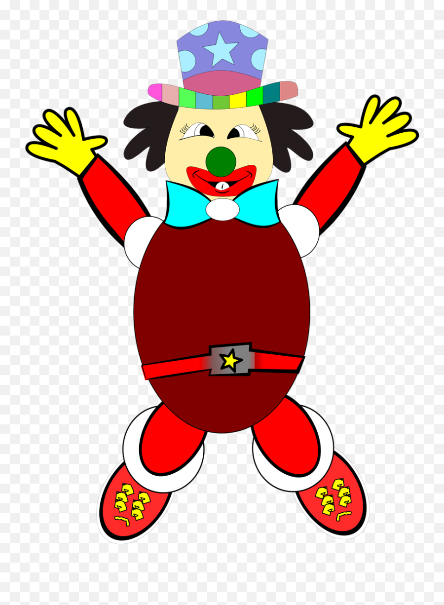Clown - Clown Cartoon Transparent Background Emoji,Evil Clown Emoji