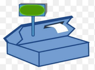 Cashregister Rear - Cash Register Clipart Back Emoji,Cash Register Emoji