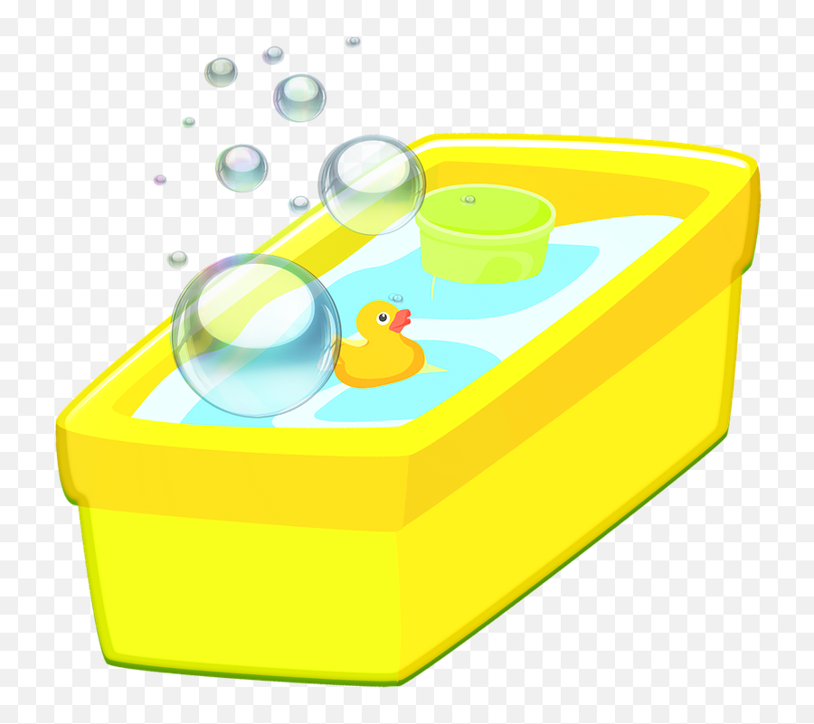 Bathtub Bubbles Rubber Duckie - Patito De Hule En Una Tina Emoji,Bubble Bath Emoji