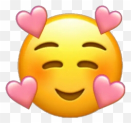Sticker Emoji Vip Stickers Para Whatsapp - Heart Face Png