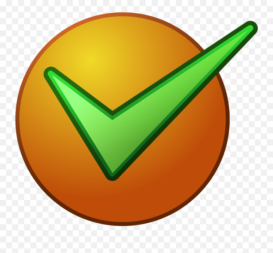 Tick Check Choice Checkbox Positive - Check Clipart Emoji,Verified Blue Tick Emoji