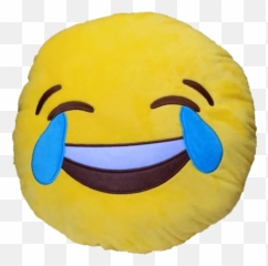 Free Png Download Laughing Crying Emoji Beanie Png - Big Emoji Pillow,Laughing Crying Emoji