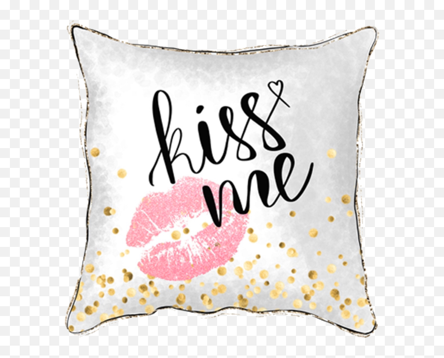 Cushion Kissme Lips Homesweethome Interiordesign Valent - Cushion Emoji,Emoji Kiss Pillow