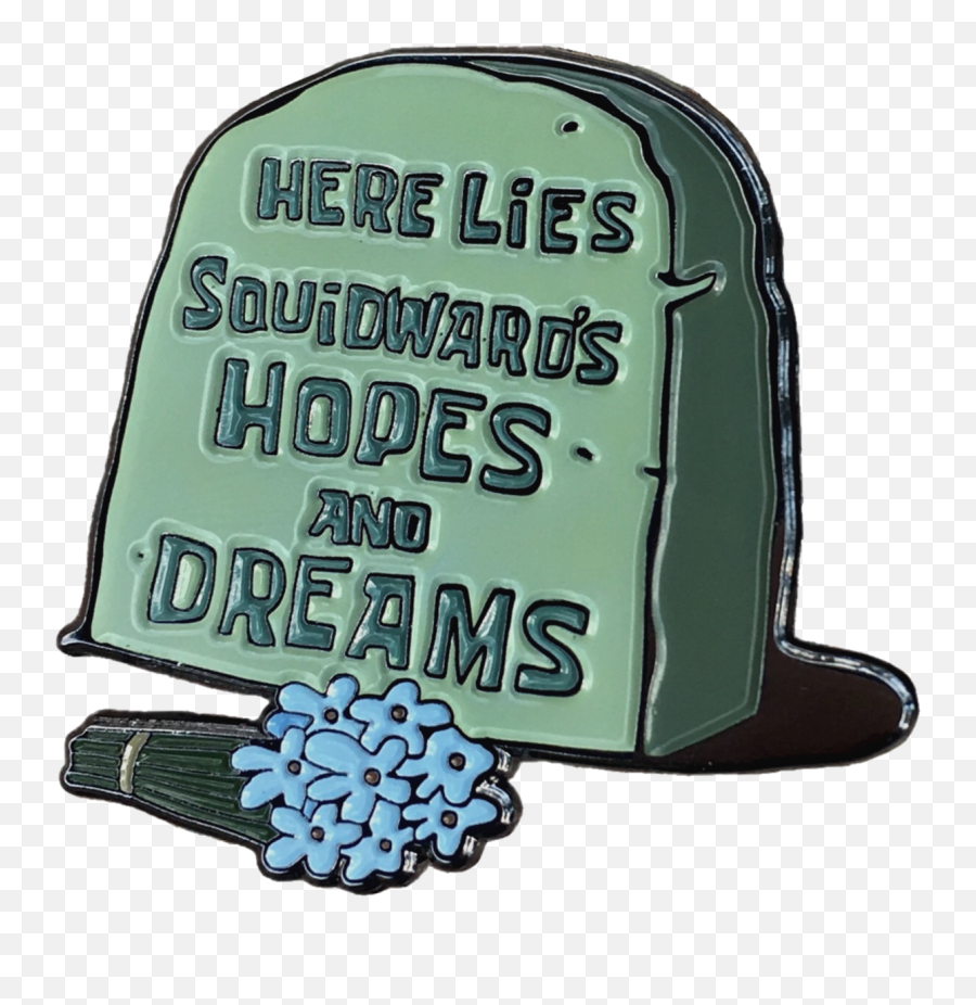 Hopes U0026 Dreams Pin From Pintoons Enamel Pins Soft Enamel Emoji,Squidward Emoji