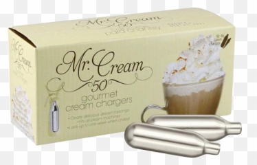 Mr Cream Cream Chargers - 50 Pack Mr Cream Chargers Emoji,Frappe Emoji