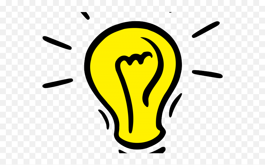 Light Bulb Clipart Png Transparent Png - Light Bulb Cartoon Emoji,Lightbulb Emoji