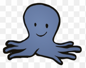 Kostnadsfria Bilder Med Bläckfisk Och Havet - Octopus Cartoon Emoji