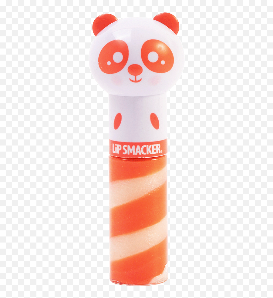 Panda Lippy Pal - Peach Flavored Lip Gloss Lip Smacker Lip Smackers Emoji,Emoji Pez