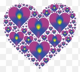 Free Fractal Art Vectors - Short Love Caption For Instagram Emoji,Emoji Hearts