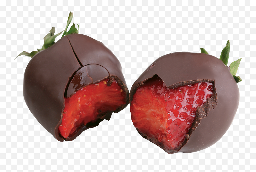 Strawberry In Chocolate Png Image - Strawberry Chocolate Png Emoji,Chocolate Pudding Emoji