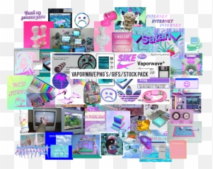 Free Aesthetic Png Packs - Aesthetic Pack Png Emoji,Vaporwave Emoji