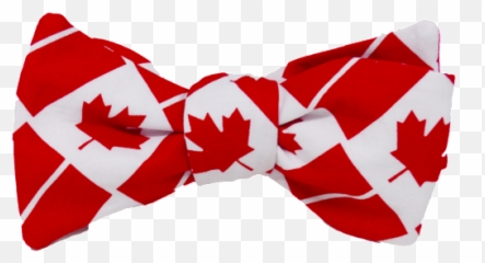 Bow Tie - Canada Flag Emoji