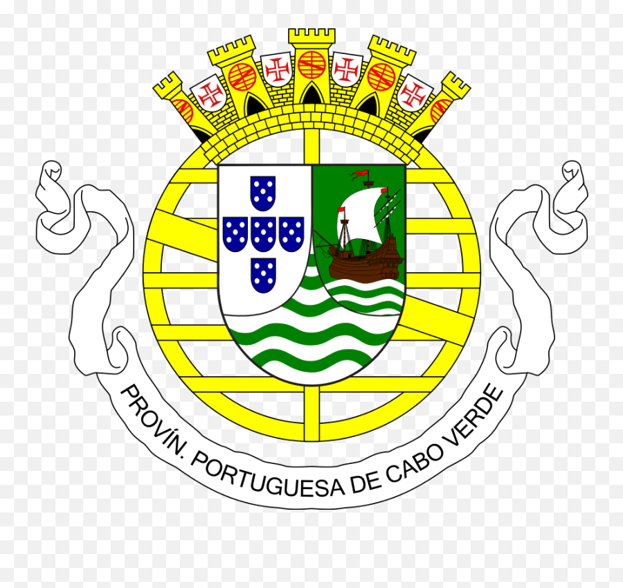 Coat Of Arms Of Portuguese Cape Verde - Coat Of Arms Of Cape Verde Emoji,Cape Verde Flag Emoji