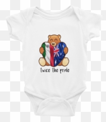 Italian Australian Baby Romper - All The Babies In The Place Emoji,Italian Emoji