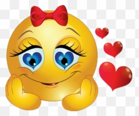 Heart Love Hearteyes Emojistyle Style - Girl In