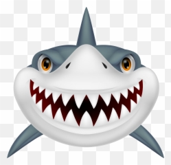 Shark Clipart Png - Transparent Background Shark Clipart Emoji,Shark Emoji