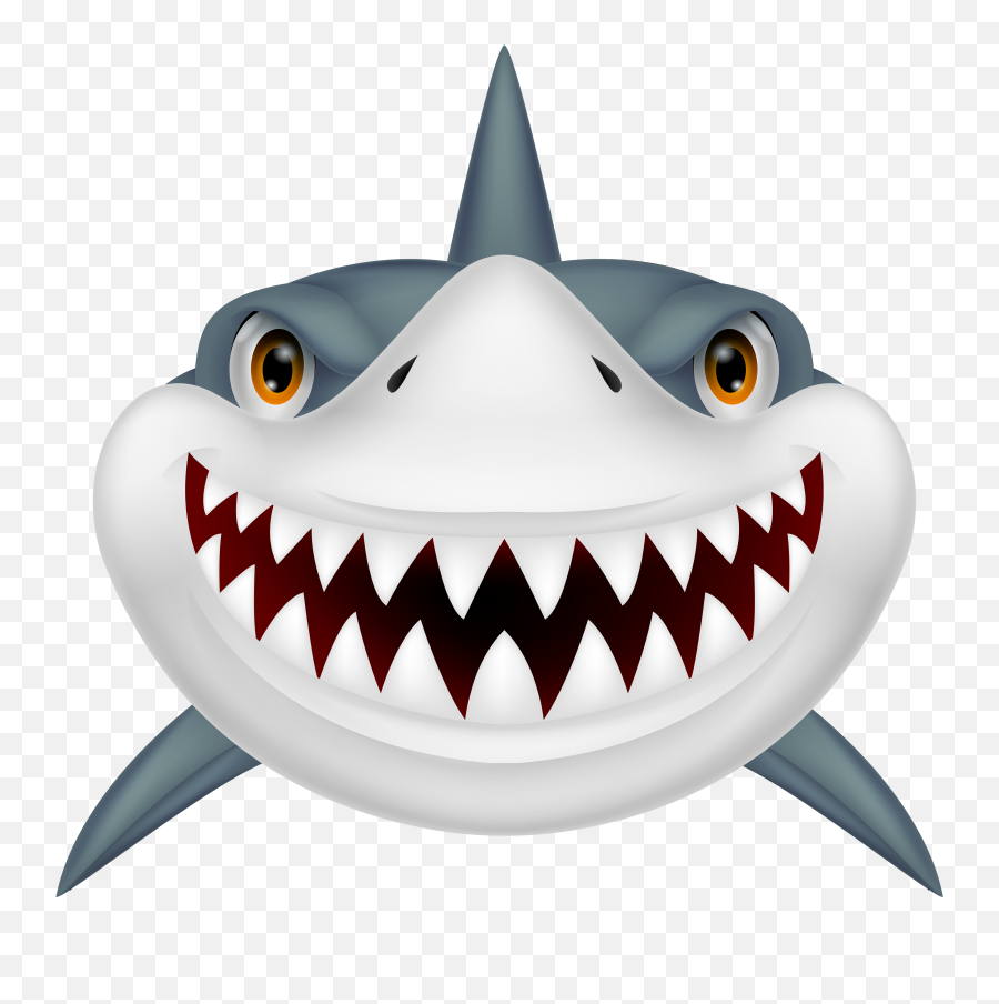 Shark Clipart Png - Transparent Background Shark Clipart Emoji,Shark Emoji