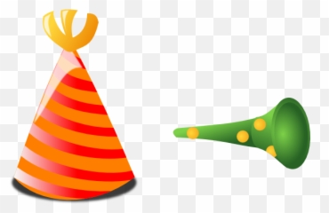 Confetti Clipart Emoji Iphone Party Popper - Horn With A Transparent Background