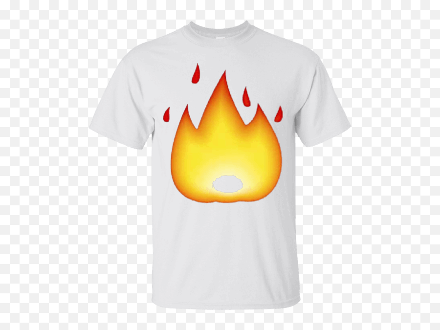 Fire Emoji T - Shirt Hot Flame Emoticon On Fire Itu0027s Lit Emoji,Fire Emoji Png