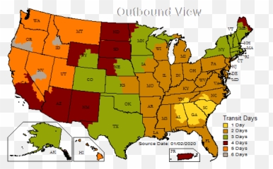 Shipping u0026 Delivery - TAP Pest Control Insulation Ups Ground Days Map Emoji