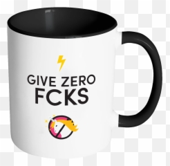 Zero Fcks Mug - Nerd Coffee Emoji