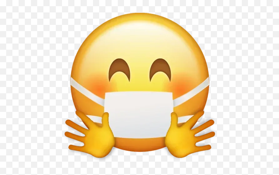 Mask Emoji Whatsapp Stickers - Stickers Cloud Emojis Png,Emoji 29