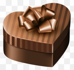 Heart Cliparts Download Free Art - Gift Chocolate Box Png Emoji