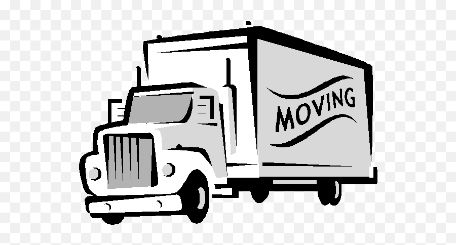 Transparent Moving Truck Clipart - Transparent Moving Truck Clipart Emoji,Moving Truck Emoji