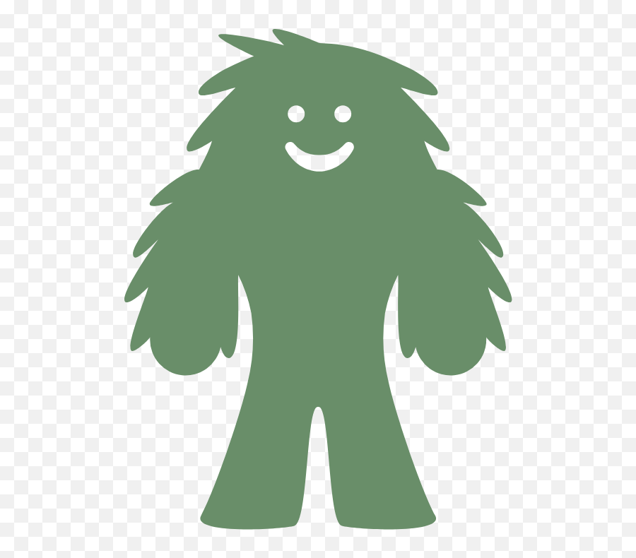 Sasquatch Monster Graphic - Happy Emoji,Monster Emoji