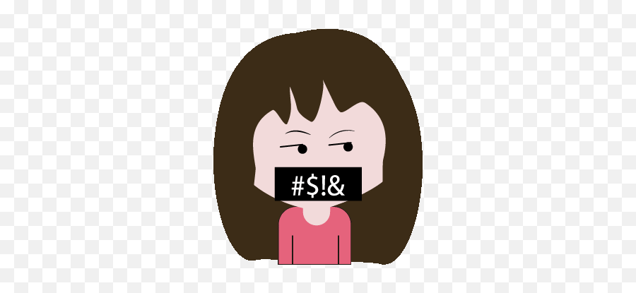 Girl Emotional Sticker - Girl Emotional Emoticon Discover Fictional Character Emoji,Sigh Emoticon