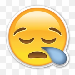 Crying Face Emoji Transparent Png Images u2013 Free - Sad