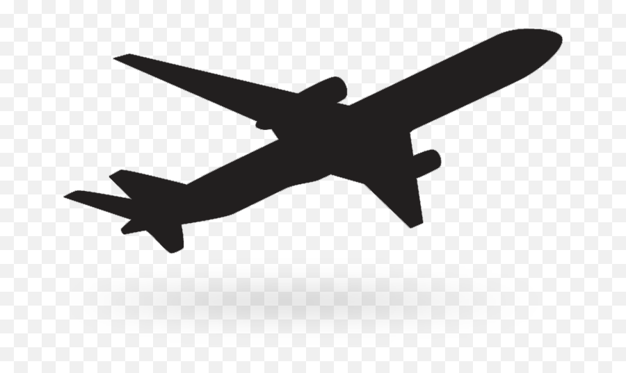 Black Transparent Airplane Png Clipart - Black Airplanes Png Emoji,Black Airplane Emoji