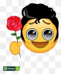 Pin - Emoticon Elvis Emoji,J Emoticon