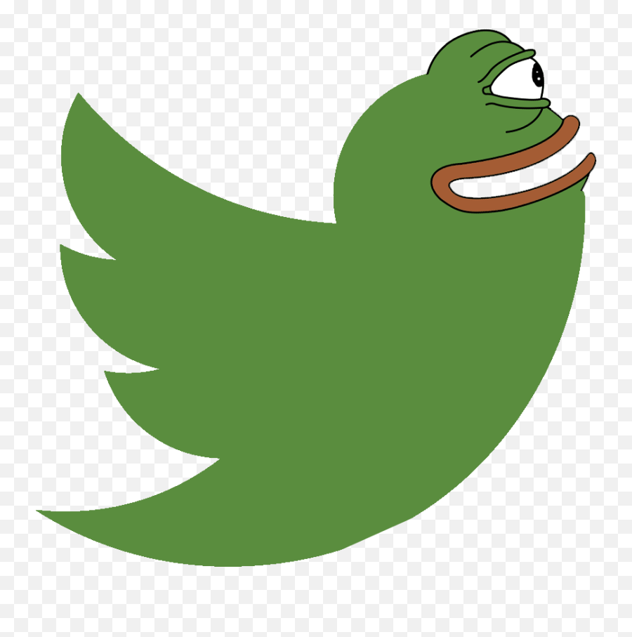 Pepe Emoji - Transparent Twitter Icon Black Png,Pepe Emoji