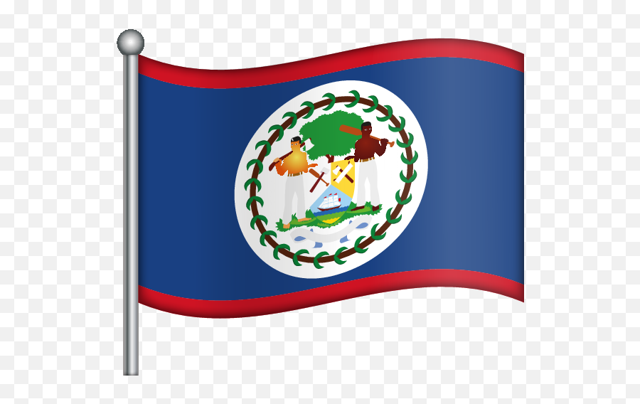 Belize - Belize Flag Iphone Emoji,Belize Flag Emoji