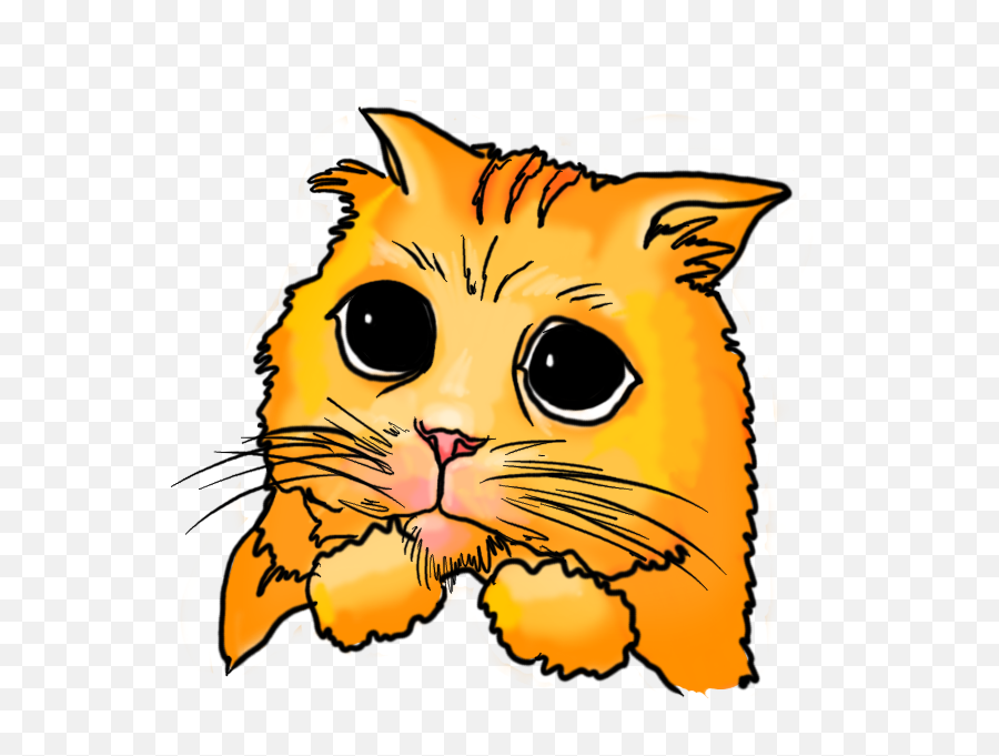 Free Sad Meme Transparent Download - Sad Cat Cartoon Face Emoji,Sad Yeehaw Emoji