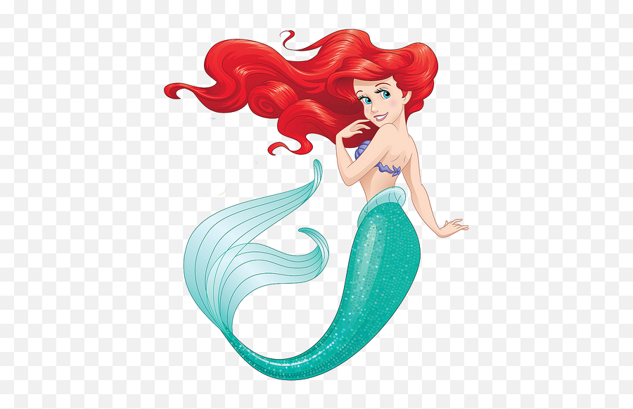 Mermaid Emoji Transparent Png Clipart - Png Mermaid Ariel,Little Mermaid Emoji