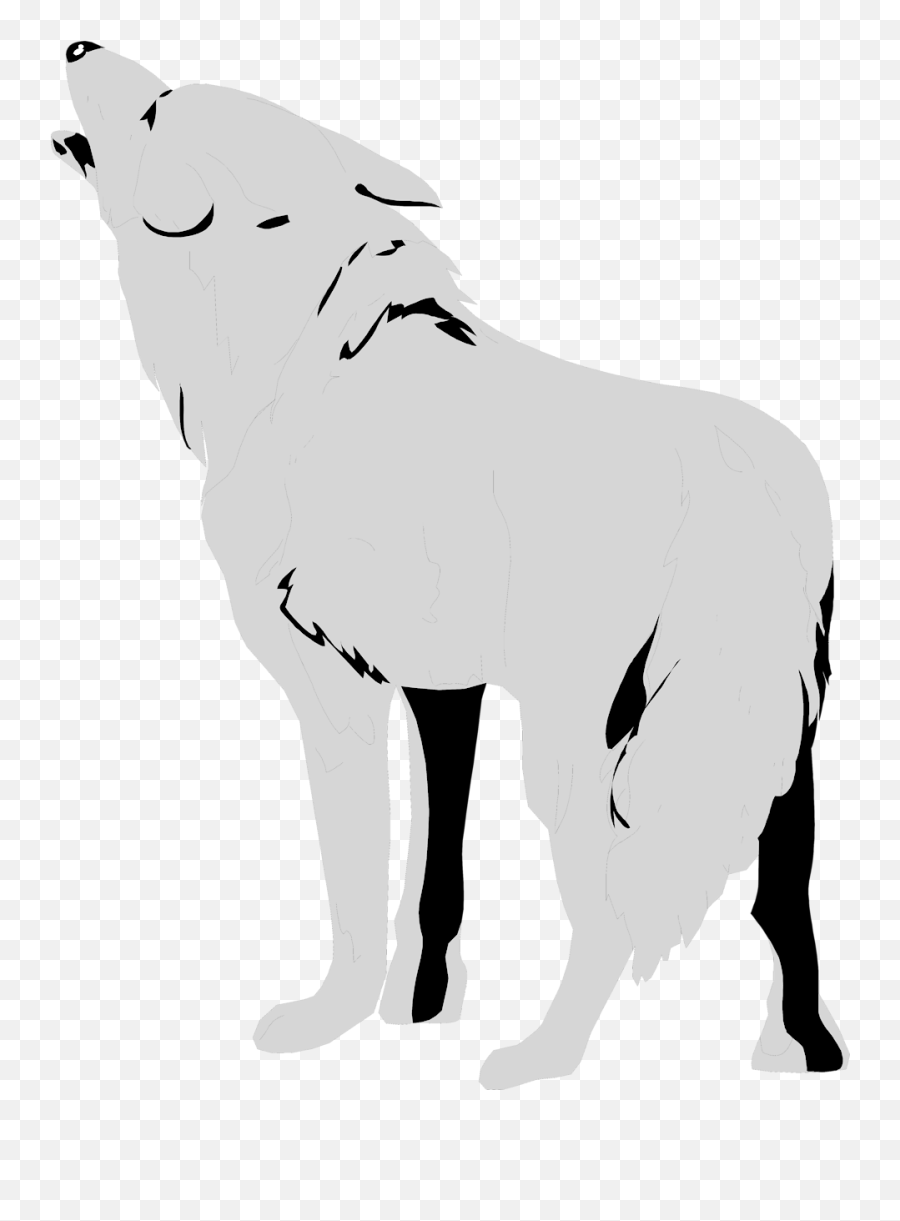 Fur Vector Scary Wolf Picture - Transparent Background Wolf Clipart Emoji,Emoji Wolf
